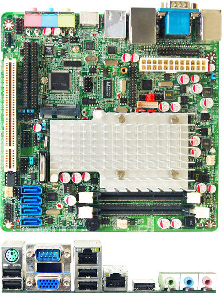 Jetway NF9D-2550 (Intel Cedar Trail-D)