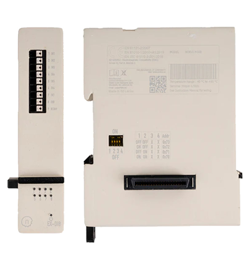 NORVI X-DI8 (Extension Modul f. Norvi X, 8 Digital Inputs)